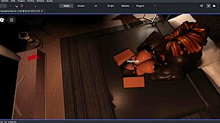 hey i totally hooked up with this gringa in roblox for some wild fun ~