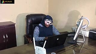 bold ahlaja offers big pussy to rider after fake transfer dispute in intense fuck