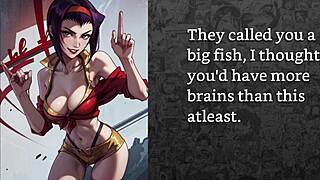 Will you submit as Faye Valentine turns you into a public anal whore with sissification and humiliation outdoors?