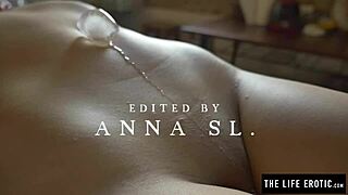 Sweaty Young Petite Latino Teen Masturbates With Ice Cubes On Kitchen Countertop Desk