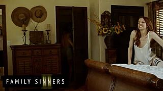 Oh wow, this slender babe with perfect body gets pounded hard in spooning by handsome guy 😏