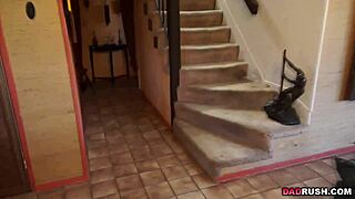 Her steppops teams up with taylor sands for intense brunette teen hardcore with monster cock 😏🍆