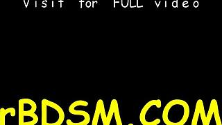 I-I'm gagged and bound, my tight cunt needs wild, rough pleasuring now!