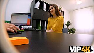 subtle hints of intense hungarian office fucking for a fresh apartment deal