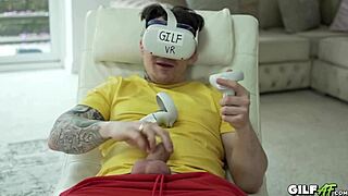 redhead granny with big tits gets fucked hard in this vr fantasy blowjob scene