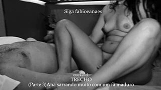 Hotwife Gives Handjob To Voyeur Friend In Cuckold Massage Scene.