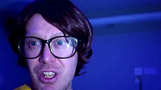 busty babe gets tricked into sucking cock for the first time