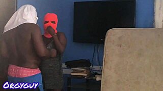 swingers couple invites ebony lover but bedroom threesome goes wildly wrong