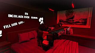 Making love to this femboy while stretching him out with monster cock and rough blowjob!