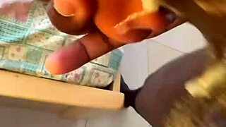 how fast can i cum from deep throat with this huge black cock sextoy after work?