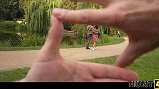 hunt4k features cute blonde babe daruma rai craving a huge cock in her tight shaved pussy on the street.