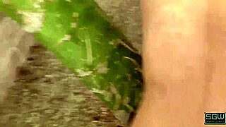 Miss Stacy Gets Fucked Hard in the Ass with Monster Cock Creampie!