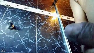 Shemale teases with inviting pussy in subtle allure