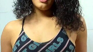 Brazilian beauty with big ass moans loudly on full sheer and red experience