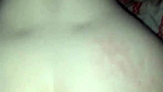 I dominated the skinny young submissive woman by pounding her tight ass with my massive black cock from behind in homemade interracial action.