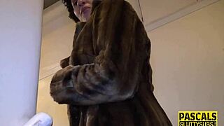 tied up blindfolded milf sub gets fingered in intense session