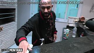 Insatiable Elisa Sanches calls actor for bareback assfucking and masturbation after scene with Jack Kallahari