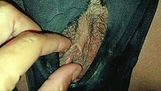 Creampie floods shaved tight pussy of pretty student fucked hard in doggy style