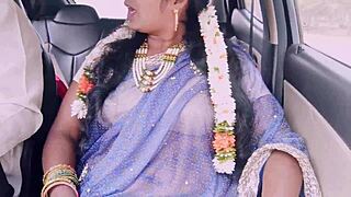 hey, check out this indian car romp with a beautiful tourist and driver full of telugu dirty talk 😏🚗