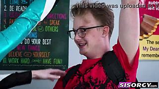 sexy babes fucked hard in classroom while cheating on exams 😈