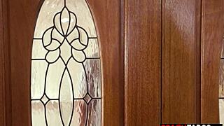 Big ass milf Syren De Mer takes rough double penetration in gangbang with deepthroat and anal.