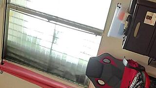 pov guy caught brazilian milf masturbating in bedroom then fucked her tight pussy and came on ass