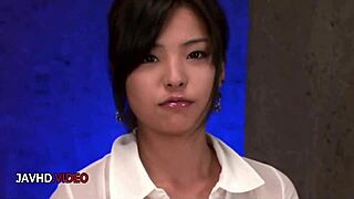 Japanese goddess Erika Katagiri intense POV blowjob