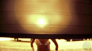 Why does Mandy Bright give the best German blowjobs with cumshots on her tits?