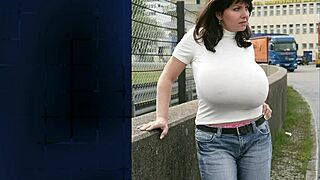 Huge boobs bbw chubby milf