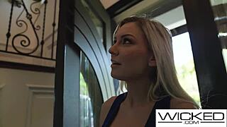 In a steamy scene, Kenzie Taylor saves Vanessa Sky and films her passionately eating hot pussy with intense face sitting and kissing between the big tits brunette babes.