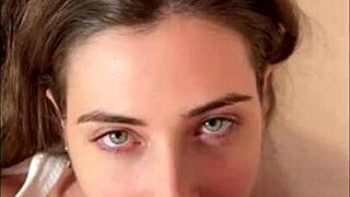 petite blonde pregnant 18+ enjoys incredible hardcore session at home with friend