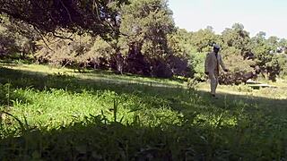 hey, check out natasha marley getting that monster cock in fishnets and heels for wild outdoor fucking with cumshot facial 😈