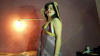 Discover the enigmatic charm of a hijab-wearing brunette