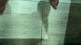 Enjoying a solo masturbation session