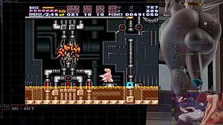 I uh tried the super metroid arcade with nude samus mod in 990 rooms part 1 of 3