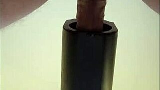 Hey, wanna see me getting milked with a remote sextoy and that POV down under cumshot?