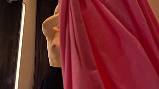 Try on haul sexy clothes in the fitting room public try on haul