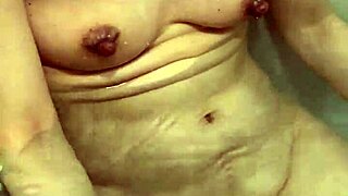 today my wife washed her body slowly in the bath before sex i got excited touching her nipples