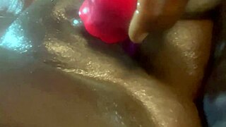 in this casual story an emergency arises with candy involving a curvy black girl next door in homemade fetish play