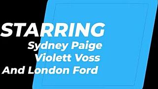 Violet Voss and Sydney Paige Share Monster Cock in Intense FFM Threesome with Cowgirl Riding and Doggystyle