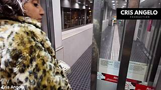 Intimate Moments With Lena Fire And Cris Angelo In Barcelona