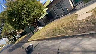 Hey, I just handed my body over to the driver and made him cum inside me with big ass fucking and tits bouncing 😈🍑