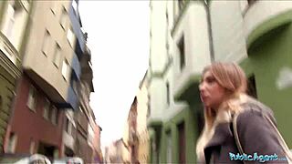 Public agent spots hot model and fucks her underground with pov cumshot in wild outdoor action 😜