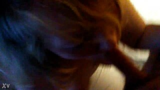 amateur blonde delivers a steamy blowjob in homemade video, savoring every moment of pleasure