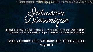 Dominique emerges as the seductive French succubus, drawing in desires with her horny allure in this European tale.