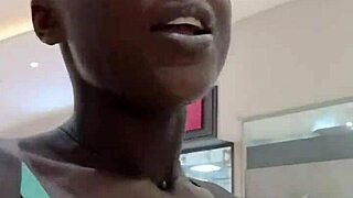 That Nigerian lady visits West Hills mall and masturbates in the bathroom 😏