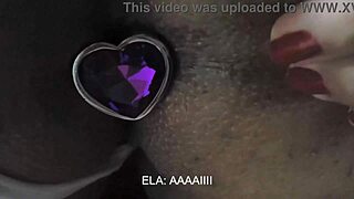 The day arrives when I buy a medium butt plug to explore and play with my wife's ass in this English-subtitled amateur adventure