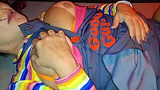 Tranzei Com Meu Muscular Bodybuilder Milf In Fantasy Deepthroat With Pierced Nipples And Big Cock