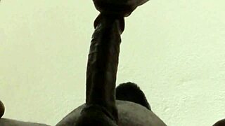 he came hard but i kept sucking his huge load down deep