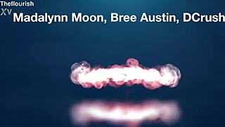 trailer showed fetlife threesome with strapon dildos and monster cock ffm action